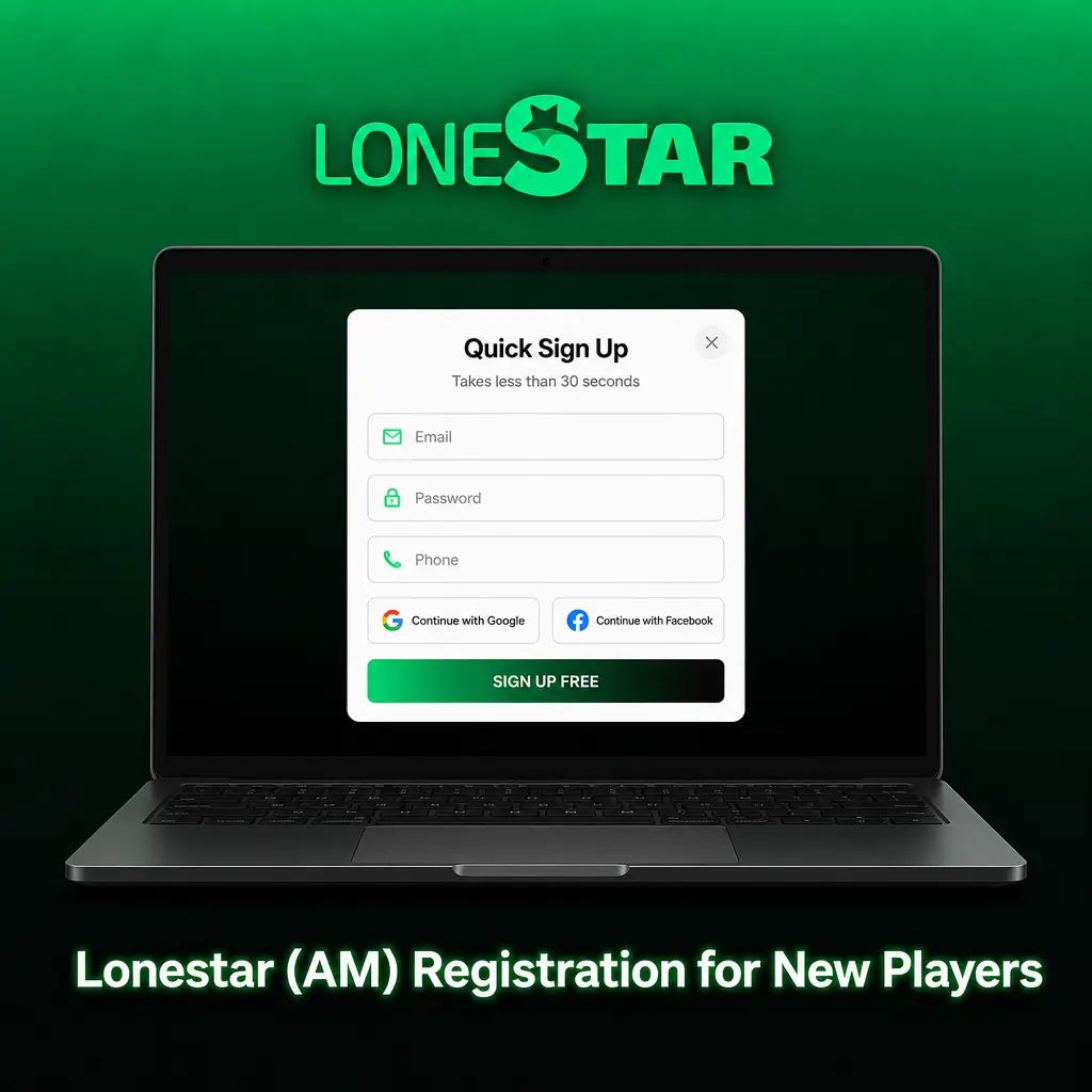 Lonestar (AM) Registration for New Players